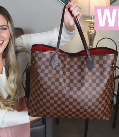 What's in My Purse/Diaper Bag + How I Organize My Louis Vuitton Neverfull GM  - The Style Blog